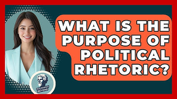 What Is The Purpose Of Political Rhetoric? - Philosophy Beyond