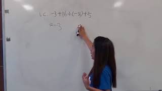 BMCC MAT51 Midterm Practice Exam Problem 1c