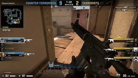 CS:GO  ACE! by noob. 1v3 clutch.