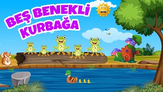 Beş Benekli Kurbağa İle Beşe Kadar Saymayı Öğreniyoruz