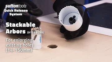 Sutton Tools Quick Release Arbor System