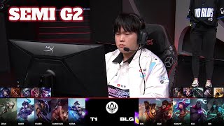 T1 vs BLG - Game 2 | Semi Final LoL MSI 2024 Main Stage | Bilibili Gaming vs T1 G2 full game