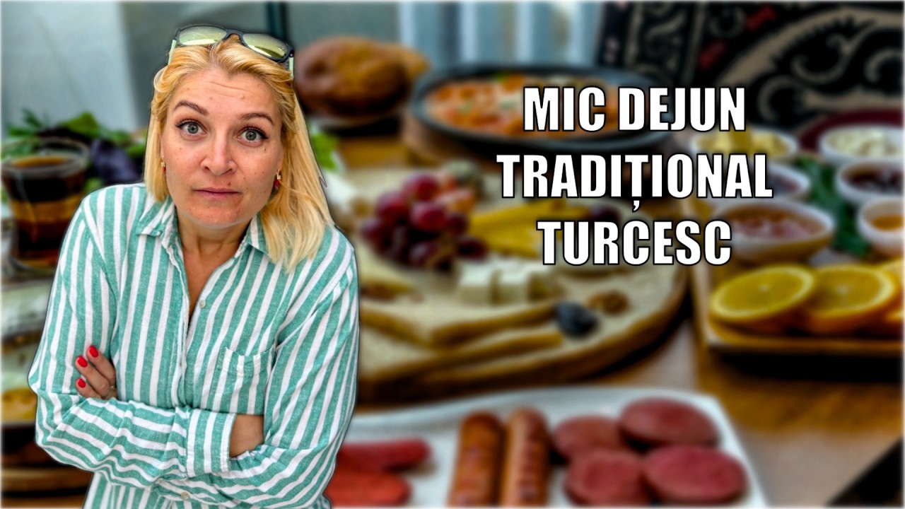 Am testat micul dejun TRADIȚIONAL TURCESC la ISTANBUL