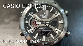 Casio Edifice ECB 2000D 1ADF ( unboxing ) 4K 🇮🇩