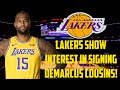 Los Angeles Lakers Interested In Signing DeMarcus Cousins!!!