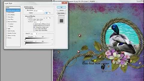 Digital Scrapbooking - Digital Scrapbook Tutorial Photoshop Shadows on a New Layer PT 1