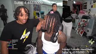 Celebrity Agent Shows Kai His New Dreads Profile