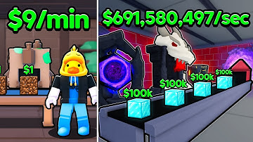I Built MAX LEVEL RNG Factory Tycoon and Made TRILLIONS in Roblox!