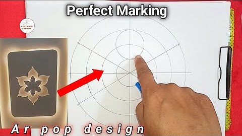 Perfect Marking For New Ceiling Design | Drawing By @ARpopDesign