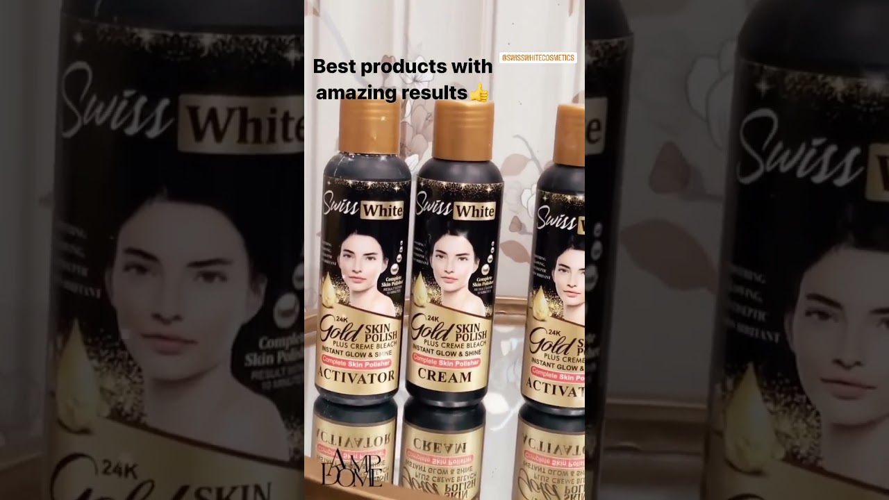 24k Gold Skin Polish Plus Creme Bleach 