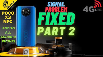 How To Fix SIGNAL PROBLEM  On  ALL ANDROID PHONES -  PART 2