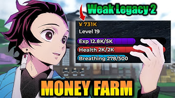 Fastest Method To FARM MONEY As a BEGINNER In Weak Legacy 2 | Roblox