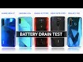 Nova 5T / Samsung A50s / Mi 9T Pro / Redmi Note 8 Pro / Realme 5 Pro BATTERY DRAIN Test | Zeibiz