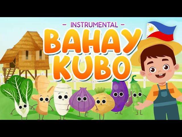 BAHAY KUBO (2021) | INSTRUMENTAL | Animated Filipino Folk Song | Hiraya TV class=