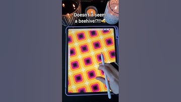 ✨️Easy Optical Illusion in Procreate ✨️  #procreate #illustrative #surfacedesigner