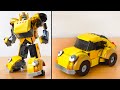 LEGO Transformers Bumblebee G1 MOC (AND IT TRANSFORMS!)