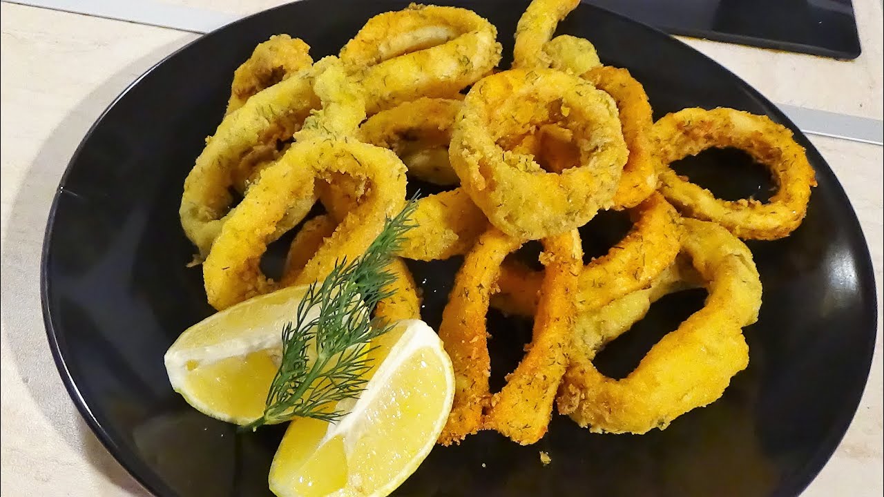 Хрустящие кальмары