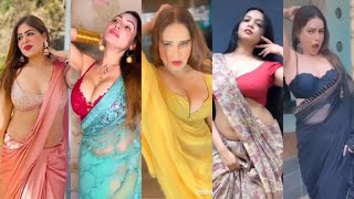 Saree Girls Reels🔥 Saree Hot Bhabhi | Saree Hot models | Saree ❤️Lover | Saree Girls | Saree bhabhi