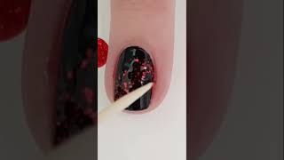 No Tools || Cat Eye Nail Art Effect #nailart #nails #naturalnails #