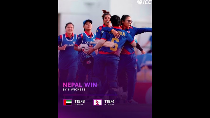 Nepal t20 match highlights Nepal win by 6 Wickets ##viral #Shorts #asia cup 2024