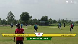Ultimate Warriors vs Warriors Cricket Club(Bengaluru) Live Cricket Match | PSG t20 cricket mania ses screenshot 5