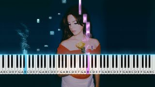 White Mustang (Lana Del Rey) - Piano Tutorial Cover