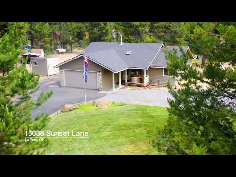 16038 Sunset Lane., La Pine, OR home video tour
