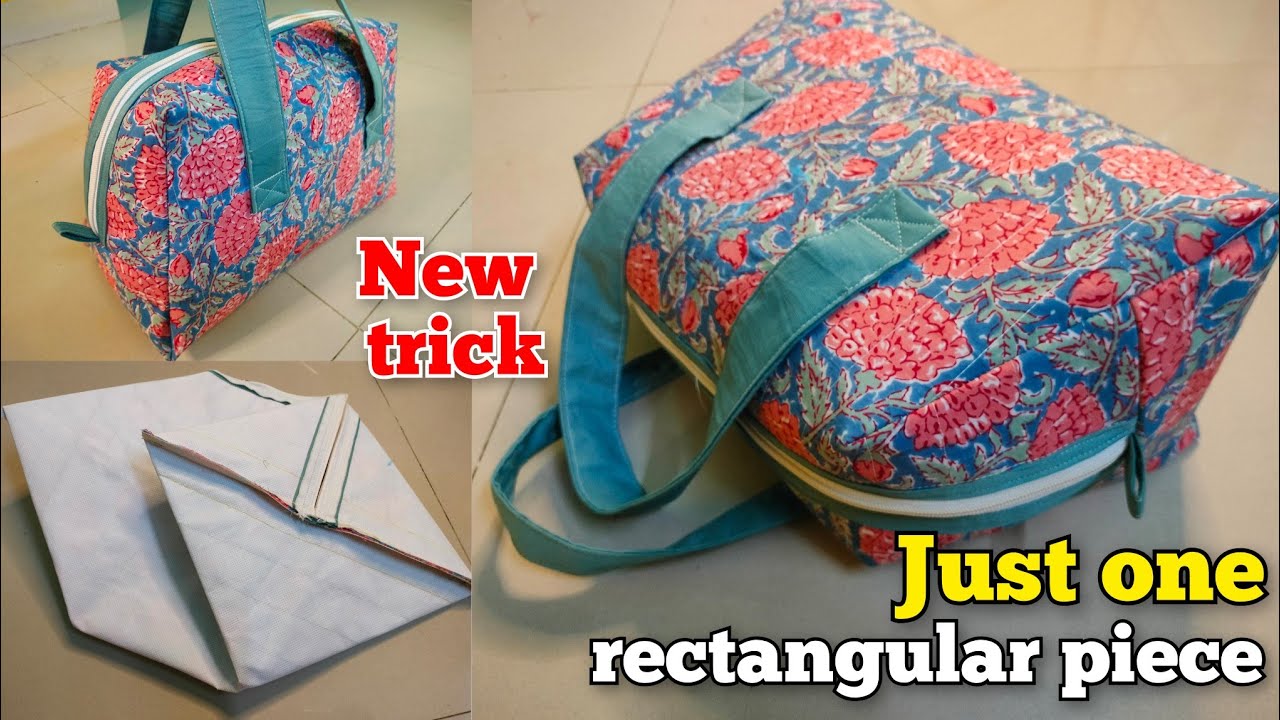New Trick - एक बार जरूर देखना | Bag cutting and stitching | handbag/ travel bag/ shopping bag /purse