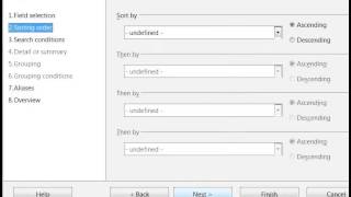 9 Create queries using Query Wizard Gujarati