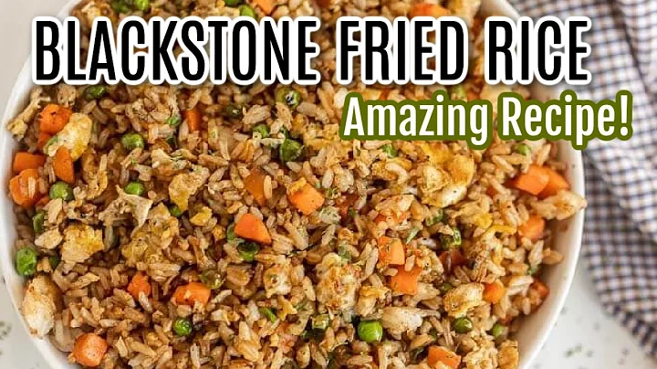 How to make Fried Rice on the Blackstone Griddle