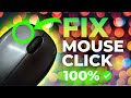 How to fix mouse left click button  logitech m235