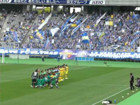 2012.04.30 東京ｳﾞｪﾙﾃﾞｨ対ﾓﾝﾃﾃﾞｨｵ山形 選手入場