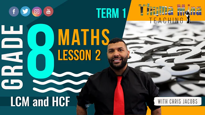 Gr 8 Maths | Term 1 Lesson 2 | LCM and HCM