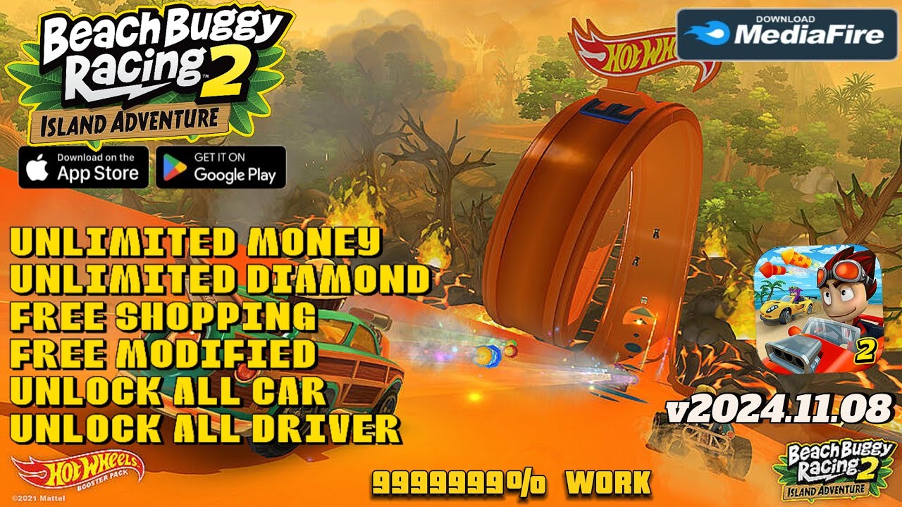 BB RACING 2 v2024.11.08 MOD APK TERBARU UNLIMITED MONEY &