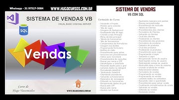 Sistema de Vendas com VB - Aula 01  - Sistema de Vendas com VB