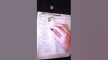 Dungeons and Dragons ASMR | Making up a character concept in 60 seconds