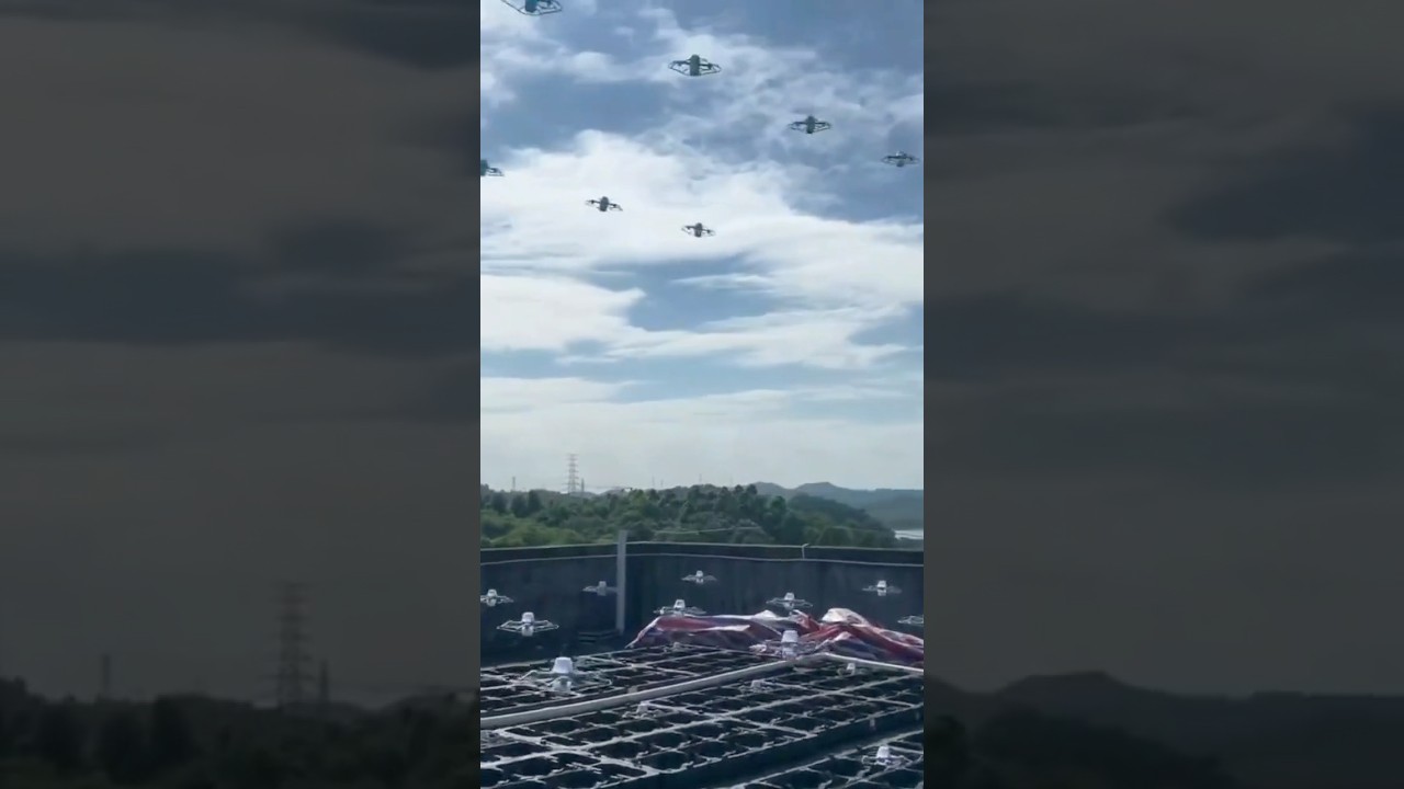 FPV Drone Swarm: Max Tech Vibe!