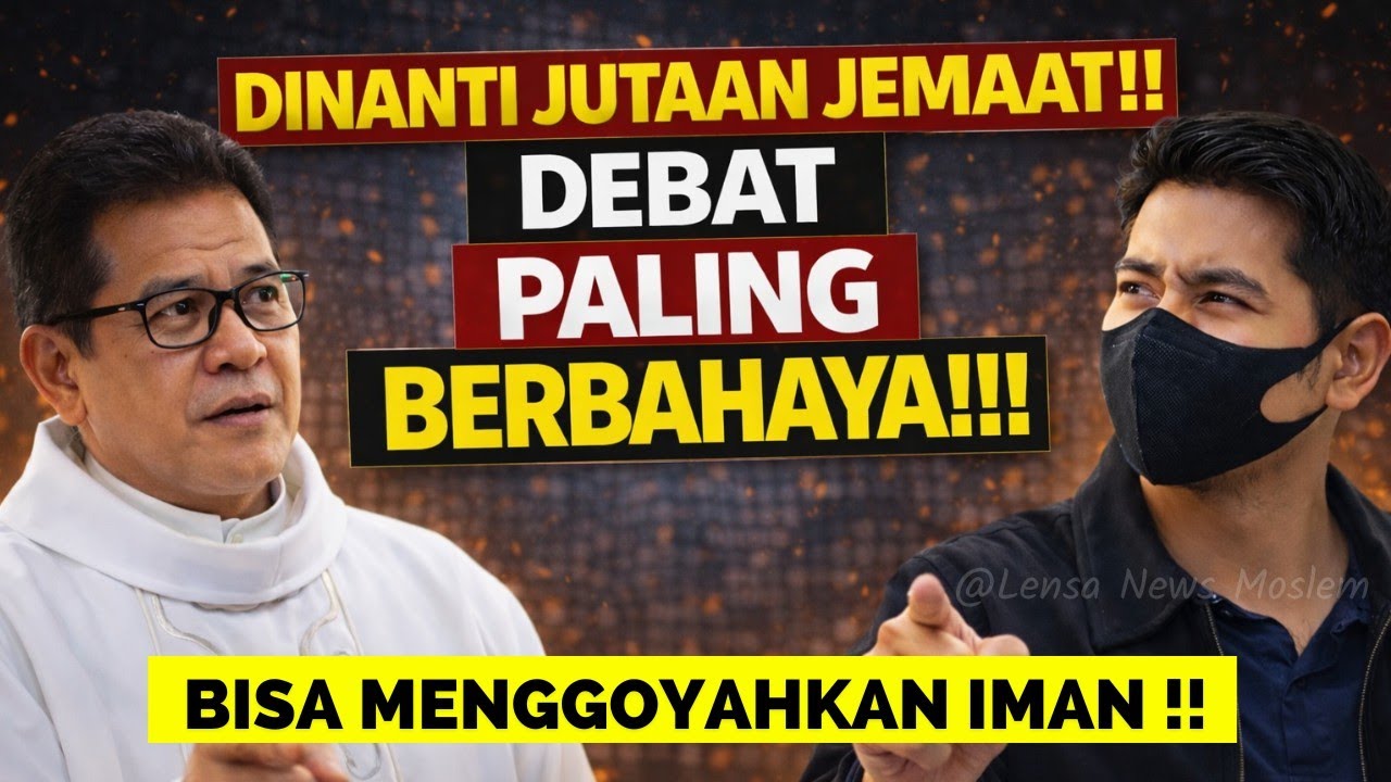 DINANTI JUTAAN JEMAAT‼️DEBAT BERBAHAYA, BISA MENGGOYAHKAN IMAN ~ Bang ZUMA VS Pendeta