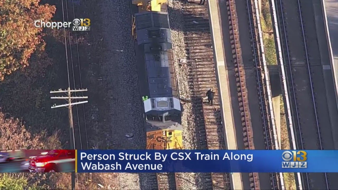 Man Struck By CSX Train In Northwest Baltimore, Fire Union