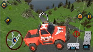 4x4 Offroad Pickup Uphill Driving Jeep Game Android Gameplay screenshot 5