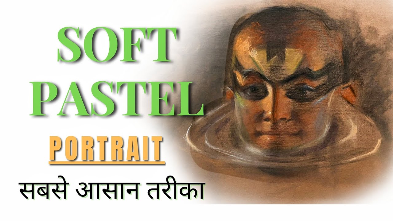 soft pastel, dry pastel demonstration by sourav shee , soft pastel