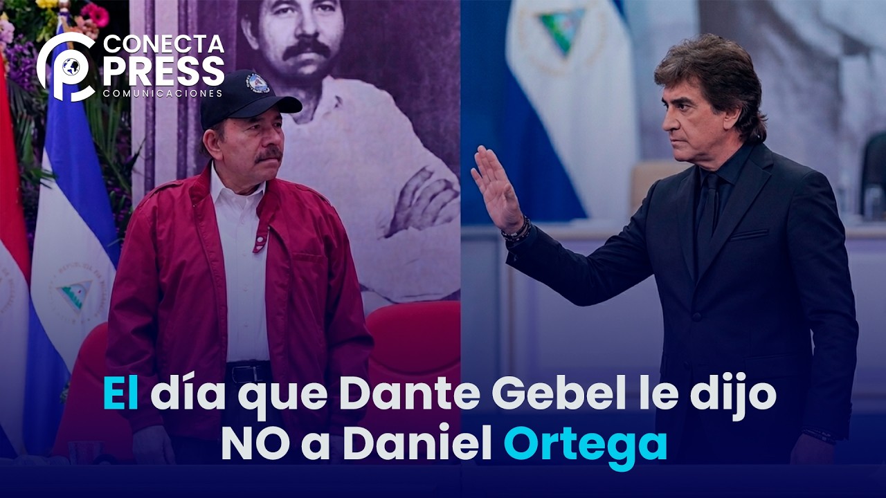 El día que Dante Gebel le dijo NO a Daniel Ortega - YouTube
