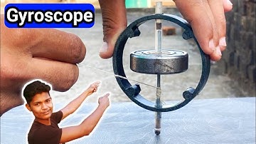 DIY Homemade Gyroscope | How To Make Gyroscope at home |Shabaz Saifi|