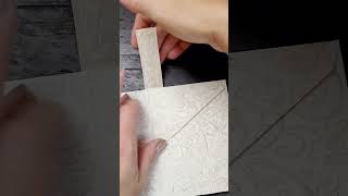How to make a vintage, gorgeous envelope! Gemini Junior