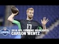 Carson Wentz (North Dakota St., QB) | 2016 NFL Combine Highlights