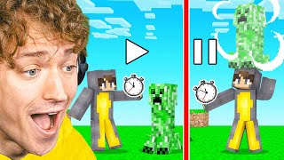 Minecraft's STOP TIME MOD Is SERIOUSLY FUNNY!