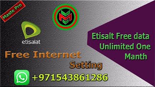 Maste Vpn Pro  Etislat Free Data Setting Bangla Tutrial. screenshot 4
