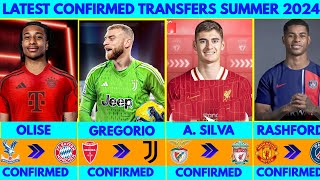 🚨ALL LATEST CONFIRMED AND RUMOURS TRANSFERS SUMMER 2024🚨 Gregorio to Juventus✅, Silva to Liverpool✅