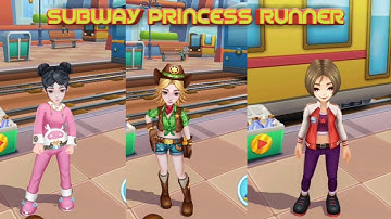 Noob Vs Pro Vs Hacker|Subway Princess Runner | Android ios Gameplay