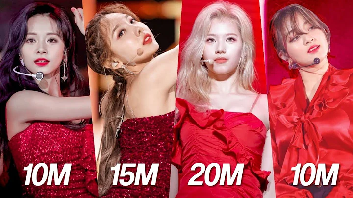 TOP 5 Most Viewed Fancams of Each TWICE Member